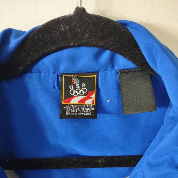 Vintage 90s USA Olympic Windbreaker, Size XXL - Picture 8 of 10